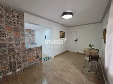 Apartamento com 1 Quarto à venda, 57m² no Gonzaga, Santos