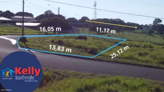 Lote/Terreno à venda, 262m² no Martinópolis, Martinópolis