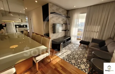 Apartamento com 2 Quartos para alugar, 60m² no Vila Bertioga, São Paulo
