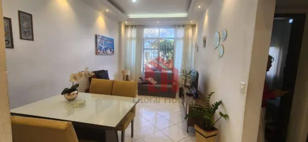 Apartamento com 2 Quartos para venda ou aluguel, 77m² no Boqueirão, Santos