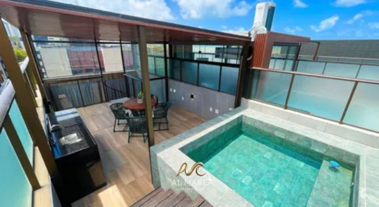 Cobertura com 1 Quarto à venda, 78m² no Cabo Branco, João Pessoa