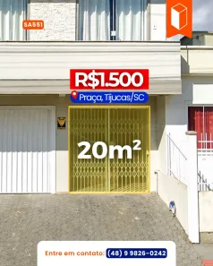 Ponto Comercial para alugar, 20m² no Centro, Tijucas
