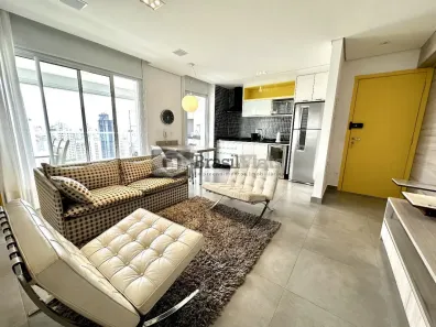 Apartamento com 1 Quarto para alugar, 54m² no Consolação, São Paulo