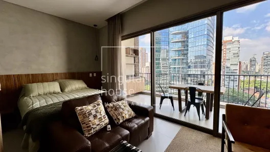 Apartamento com 1 Quarto para alugar, 61m² no Itaim Bibi, São Paulo