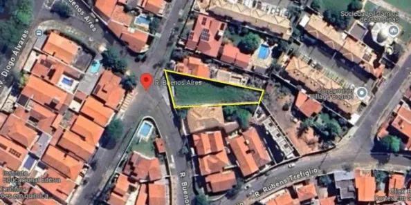 Lote/Terreno à venda, 666m² no Parque São Quirino, Campinas
