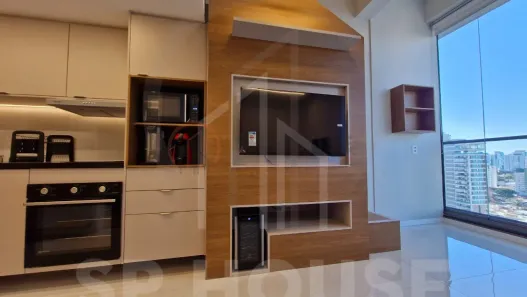 Apartamento com 1 Quarto para alugar, 35m² no Jardim das Acácias, São Paulo