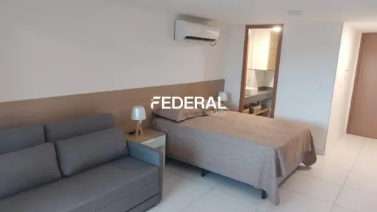 Apartamento com 1 Quarto à venda, 29m² no Ponta de Serrambi, Ipojuca