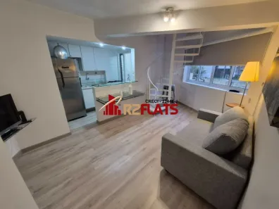 Flat com 1 Quarto para alugar, 46m² no Vila Nova Conceição, São Paulo