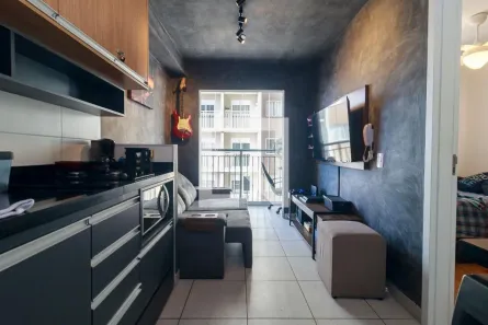 Apartamento com 1 Quarto à venda, 35m² no Jardim Caravelas, São Paulo