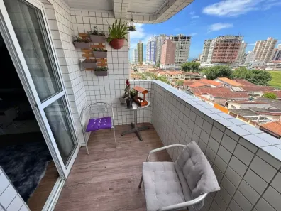 Apartamento com 2 Quartos à venda, 79m² no Guilhermina, Praia Grande