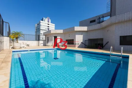 Apartamento com 3 Quartos à venda, 137m² no Aparecida, Santos
