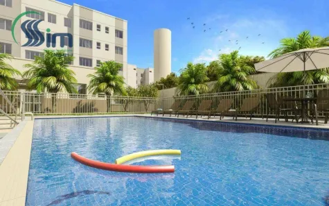 Apartamento com 2 Quartos à venda, 42m² no Tamatanduba, Eusébio