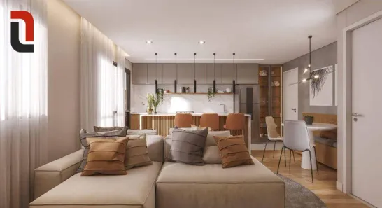 Apartamento com 2 Quartos à venda, 44m² no Capão Raso, Curitiba