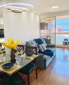 Apartamento com 2 Quartos para alugar, 80m² no Praia de Itaparica, Vila Velha