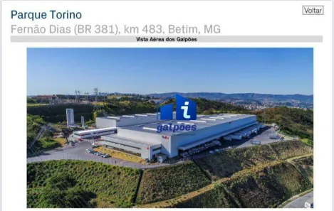 Galpão/Depósito/Armazém para alugar, 1614m² no Distrito Industrial Jardim Piemont Sul, Betim