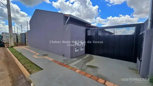 Casa com 2 Quartos à venda, 53m² no Residencial Figueiras do Parque, Campo Grande