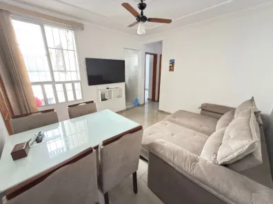 Apartamento com 2 Quartos para alugar, 49m² no Lidici (Justinópolis), Ribeirão das Neves