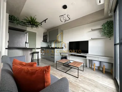 Apartamento com 1 Quarto para alugar, 30m² no Pinheiros, São Paulo