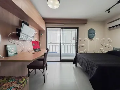 Apartamento com 1 Quarto para alugar, 26m² no República, São Paulo