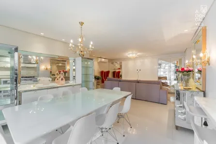 Apartamento com 3 Quartos para alugar, 130m² no Água Verde, Curitiba