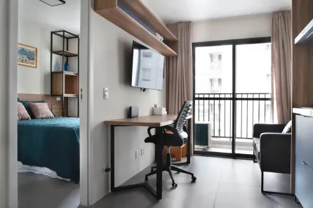 Apartamento com 1 Quarto para alugar, 30m² no Pinheiros, São Paulo
