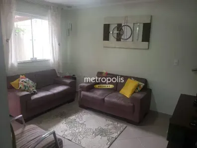Sobrado com 3 Quartos à venda, 74m² no Campestre, Santo André