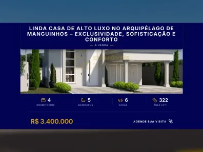 Casa com 4 Quartos à venda, 322m² no Manguinhos, Serra