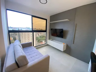 Apartamento com 1 Quarto para alugar, 35m² no Jatiúca, Maceió