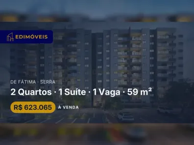 Apartamento com 2 Quartos à venda, 59m² no de Fátima, Serra