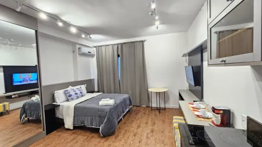 Apartamento com 1 Quarto para alugar, 36m² no Indianópolis, São Paulo