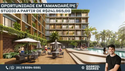 Apartamento com 1 Quarto à venda, 22m² no Tamandaré, Tamandaré