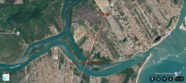 Lote/Terreno com 1 Quarto à venda, 360m² no Barra Nova, Marechal Deodoro