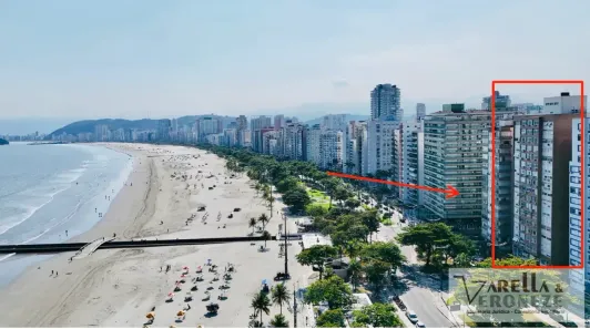 Apartamento com 1 Quarto à venda, 52m² no Boqueirão, Santos