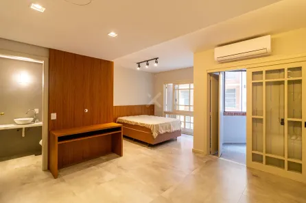 Apartamento com 1 Quarto para venda ou aluguel, 44m² no Moinhos de Vento, Porto Alegre
