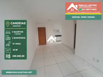 Apartamento com 2 Quartos à venda, 65m² no Candeias, Jaboatão dos Guararapes