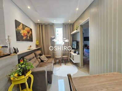 Apartamento com 2 Quartos à venda, 40m² no Areia Branca, Santos