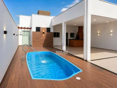 Casa com 1 Quarto para alugar, 110m² no Jardim Monte Líbano, Mogi Guaçu