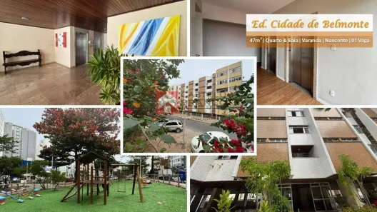 Apartamento com 1 Quarto à venda, 47m² no Pituba, Salvador