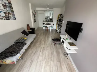 Apartamento com 2 Quartos para venda ou aluguel, 75m² no Vila Alzira, Guarujá