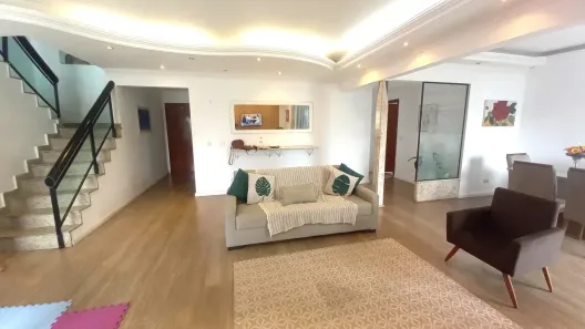 Apartamento com 3 Quartos para alugar, 187m² no Guilhermina, Praia Grande