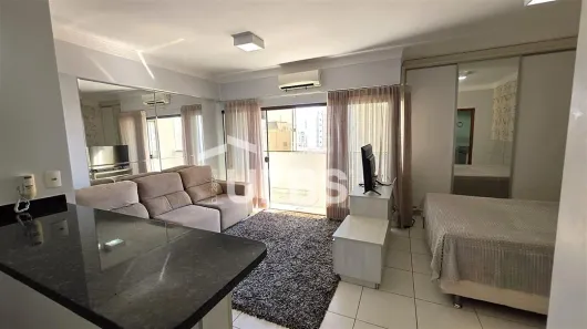 Flat com 1 Quarto à venda, 41m² no Setor Bueno, Goiânia