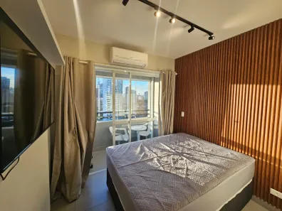 Apartamento com 1 Quarto para alugar, 25m² no Pinheiros, São Paulo