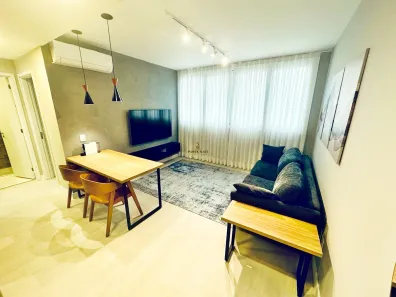 Flat com 1 Quarto para alugar, 38m² no Vila São Francisco (Zona Sul), São Paulo