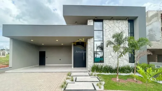 Casa de Condomínio com 3 Quartos à venda, 182m² no Quinta do Lago - Lac Léman, São José do Rio Preto