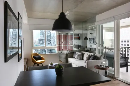 Kitnet com 1 Quarto para alugar, 61m² no Cidade Monções, São Paulo