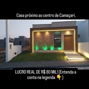 Casa de Condomínio com 3 Quartos à venda, 94m² no Lama Preta, Camaçari