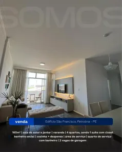 Apartamento com 4 Quartos à venda, 146m² no Caminho do Sol, Petrolina
