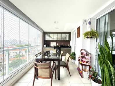 Apartamento com 4 Quartos à venda, 136m² no Chácara Inglesa, São Paulo