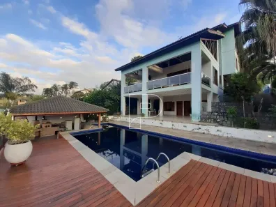 Casa de Condomínio com 4 Quartos para alugar, 465m² no Jardim Indaiá, Embu das Artes