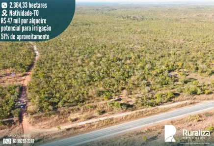 Fazenda/Sítio à venda, 2364m² no , Natividade